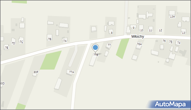 Włochy, Włochy, 77B, mapa Włochy