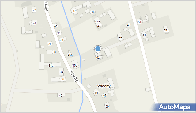 Włochy, Włochy, 61, mapa Włochy