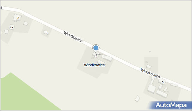 Włodkowice, Włodkowice, 4, mapa Włodkowice