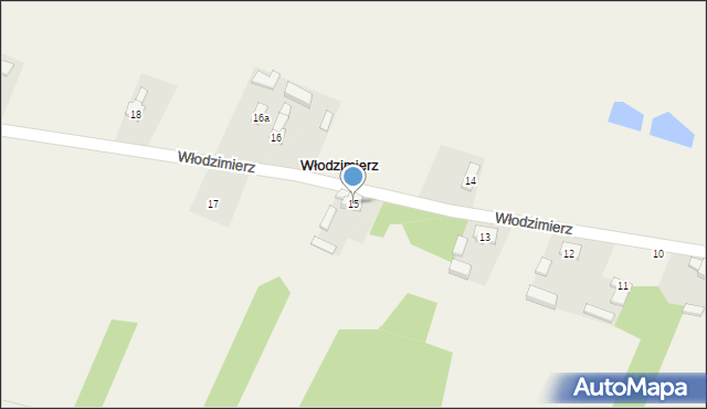 Włodzimierz, Włodzimierz, 15, mapa Włodzimierz