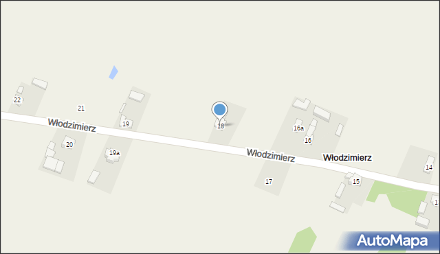 Włodzimierz, Włodzimierz, 18, mapa Włodzimierz