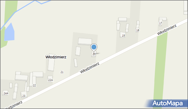 Włodzimierz, Włodzimierz, 20, mapa Włodzimierz