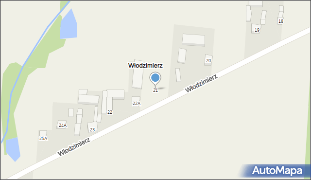 Włodzimierz, Włodzimierz, 21, mapa Włodzimierz