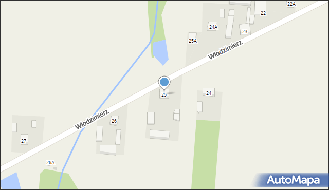 Włodzimierz, Włodzimierz, 25, mapa Włodzimierz