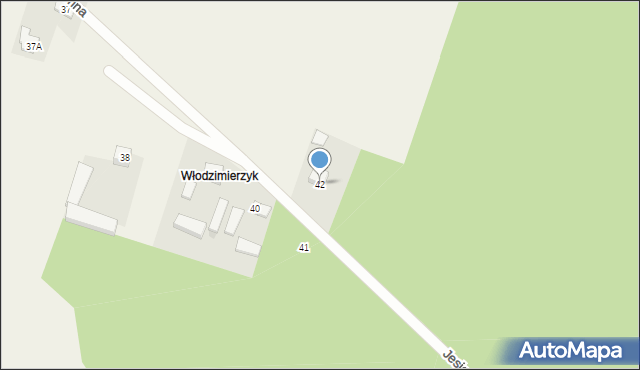 Włodzimierz, Włodzimierz, 42, mapa Włodzimierz