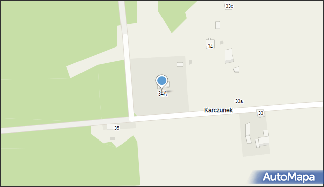 Włodzimierzów, Włodzimierzów, 34A, mapa Włodzimierzów