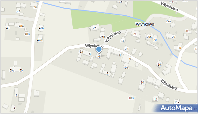 Włynkowo, Włynkowo, 6, mapa Włynkowo