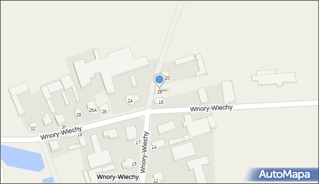 Wnory-Wiechy, Wnory-Wiechy, 18, mapa Wnory-Wiechy