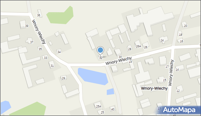 Wnory-Wiechy, Wnory-Wiechy, 32, mapa Wnory-Wiechy