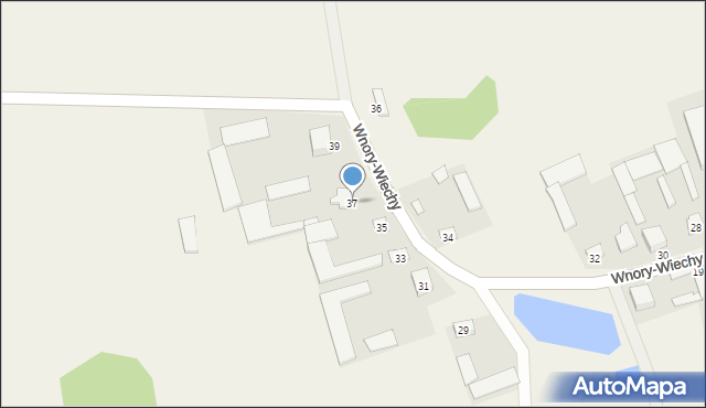 Wnory-Wiechy, Wnory-Wiechy, 37, mapa Wnory-Wiechy