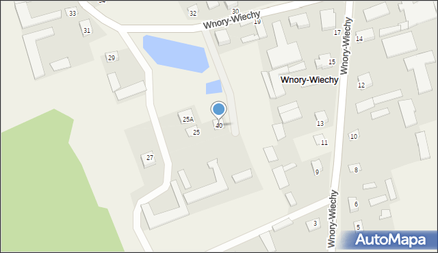 Wnory-Wiechy, Wnory-Wiechy, 40, mapa Wnory-Wiechy