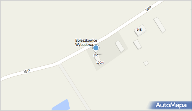 Boleszkowice, Wojska Polskiego, 10C, mapa Boleszkowice