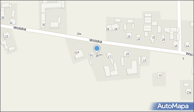 Bratoszewice, Wolska, 19, mapa Bratoszewice