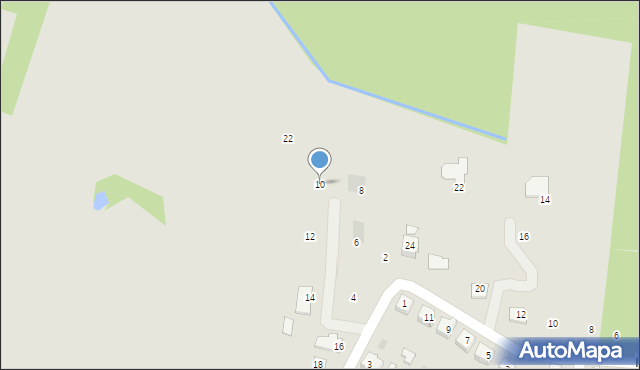 Brzostek, Woronieckiego Mieczysława, 10, mapa Brzostek