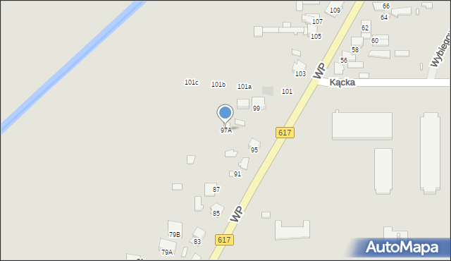 Ciechanów, Wojska Polskiego, 97A, mapa Ciechanów