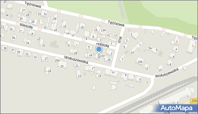 Ciechocinek, Wołuszewska, 22, mapa Ciechocinek