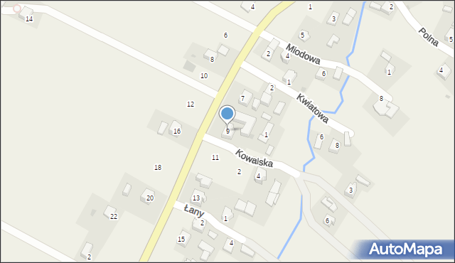 Czaszyn, Woźniaka Romana, ks., 7, mapa Czaszyn