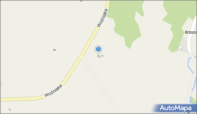 Czaszyn, Woźniaka Romana, ks., 71, mapa Czaszyn