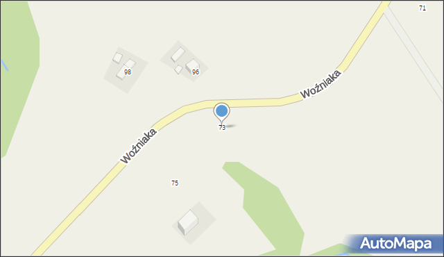 Czaszyn, Woźniaka Romana, ks., 73, mapa Czaszyn