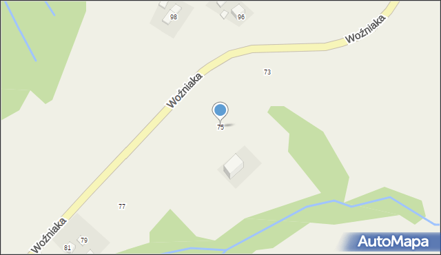 Czaszyn, Woźniaka Romana, ks., 75, mapa Czaszyn