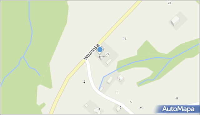 Czaszyn, Woźniaka Romana, ks., 81, mapa Czaszyn