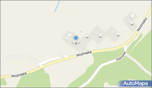 Czaszyn, Woźniaka Romana, ks., 88, mapa Czaszyn