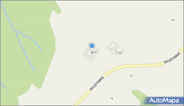 Czaszyn, Woźniaka Romana, ks., 98, mapa Czaszyn