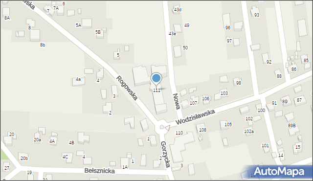 Czyżowice, Wodzisławska, 111, mapa Czyżowice