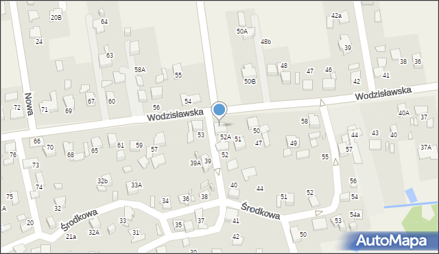 Czyżowice, Wodzisławska, 53b, mapa Czyżowice