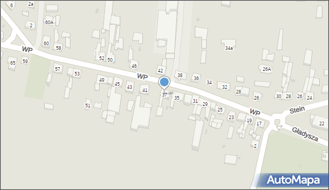 Dobrodzień, Wojska Polskiego, 37, mapa Dobrodzień