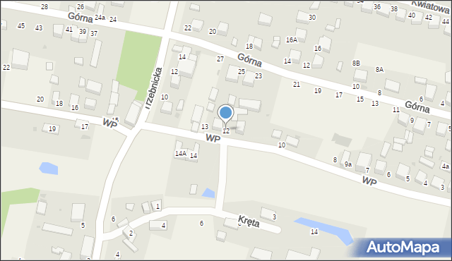 Dobroszyce, Wojska Polskiego, 12, mapa Dobroszyce