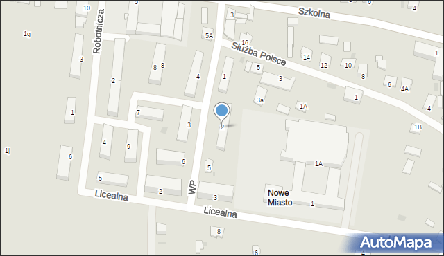 Dobrzyń nad Wisłą, Wojska Polskiego, 2, mapa Dobrzyń nad Wisłą