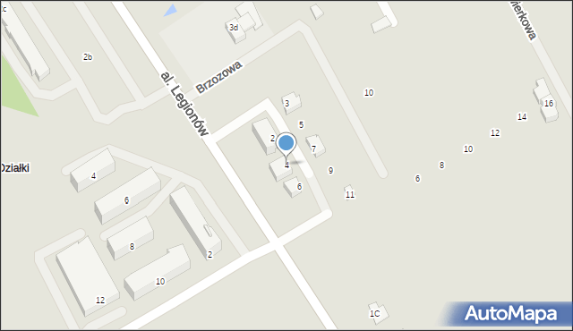 Garwolin, Wojciechowskiego Kazimierza, 4, mapa Garwolin