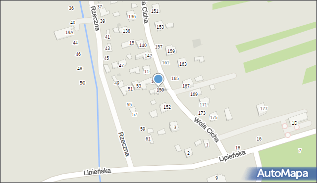 Głogów Małopolski, Wola Cicha, 7, mapa Głogów Małopolski