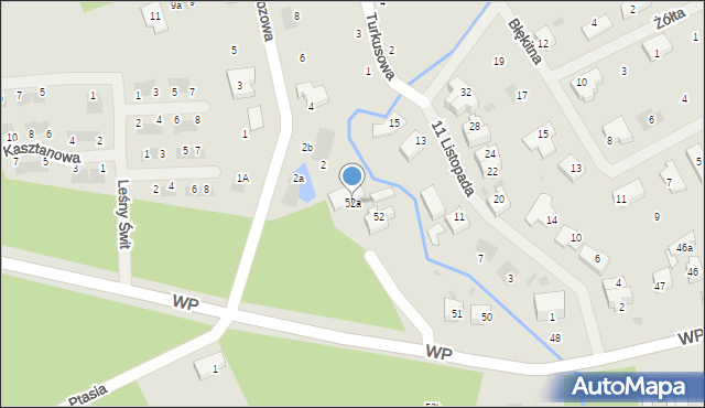 Goleniów, Wojska Polskiego, 52a, mapa Goleniów