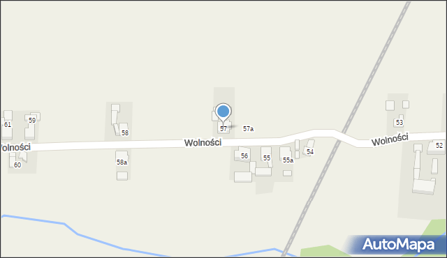 Golina, Wolności, 57, mapa Golina