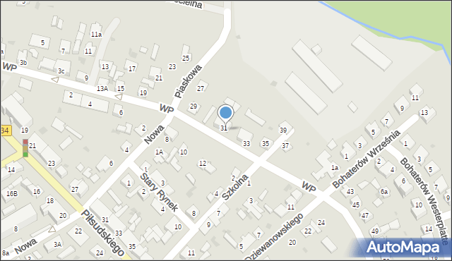 Golub-Dobrzyń, Wojska Polskiego, 31A, mapa Golub-Dobrzyń