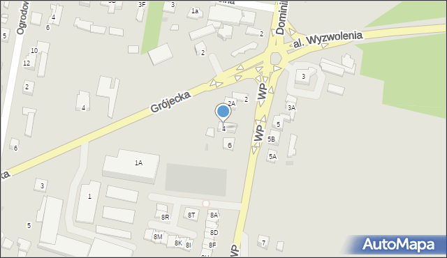 Góra Kalwaria, Wojska Polskiego, 4, mapa Góra Kalwaria