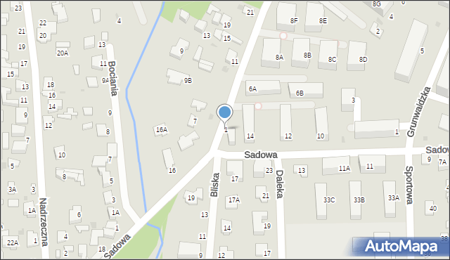 Grodzisk Mazowiecki, Wólczyńska, 1, mapa Grodzisk Mazowiecki