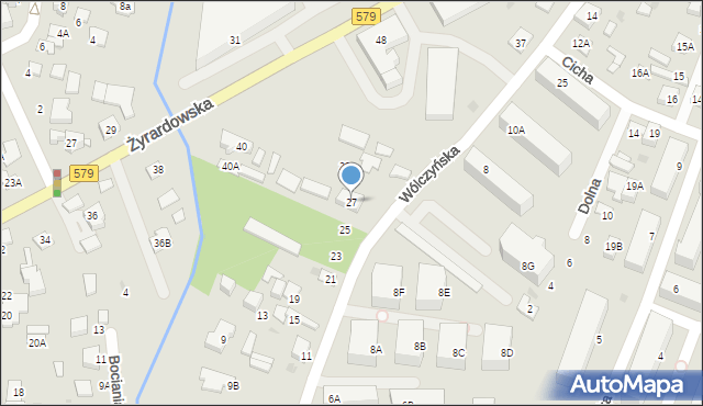 Grodzisk Mazowiecki, Wólczyńska, 27, mapa Grodzisk Mazowiecki