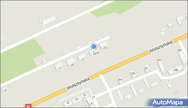 Kargowa, Wolsztyńska, 23, mapa Kargowa