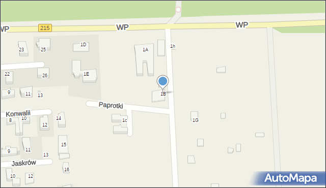 Karwia, Wojska Polskiego, 1B, mapa Karwia