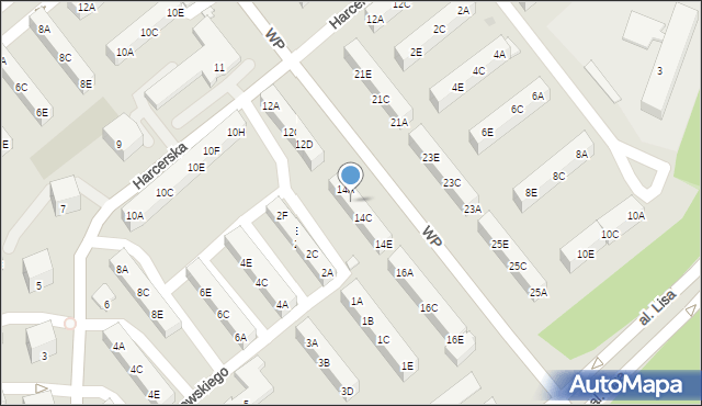 Kędzierzyn-Koźle, Wojska Polskiego, 14B, mapa Kędzierzyna-Koźle