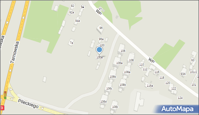 Kielce, Wojska Polskiego, 100a, mapa Kielc