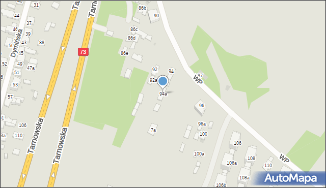 Kielce, Wojska Polskiego, 94a, mapa Kielc