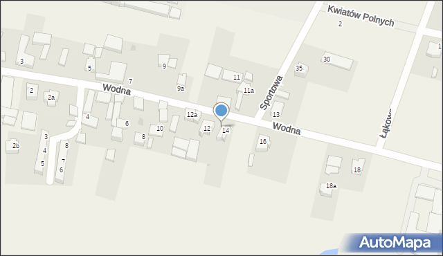 Kobylnica, Wodna, 14/2, mapa Kobylnica