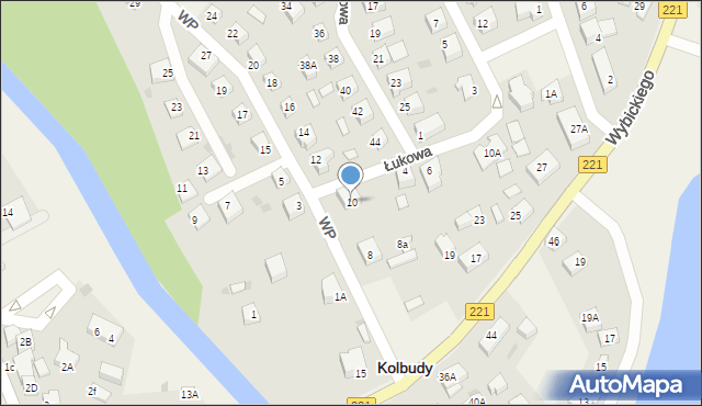 Kolbudy, Wojska Polskiego, 10, mapa Kolbudy