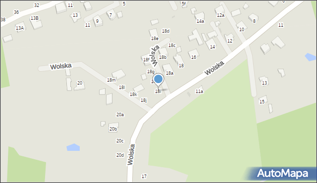 Kolbuszowa, Wolska, 18i, mapa Kolbuszowa