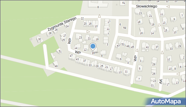 Kozienice, Wojska Polskiego, 10, mapa Kozienice