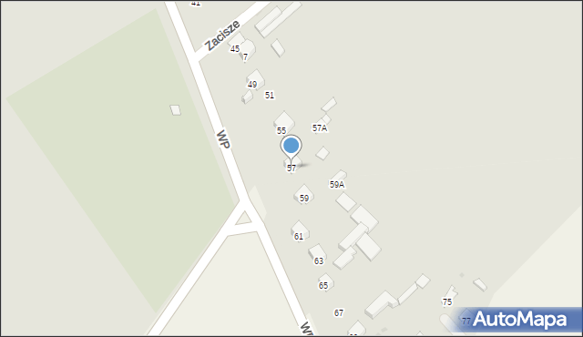 Kurów, Wojska Polskiego, 57, mapa Kurów